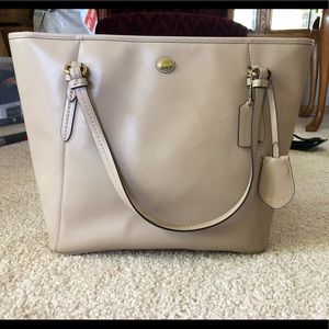 Nude Authentic Coach Purse